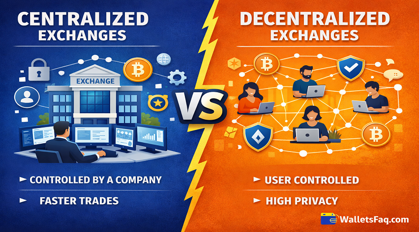 Centralized vs. Decentralized Crypto Exchanges- Which is better?